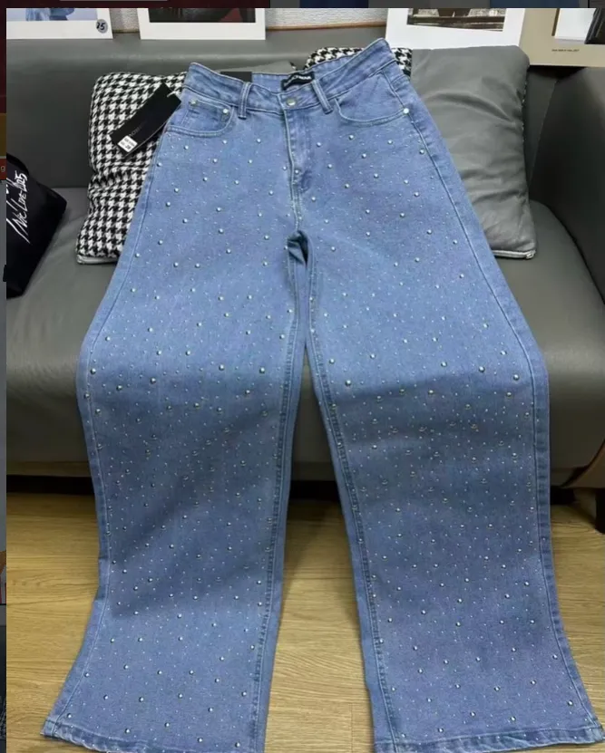 Starlight drip jeans