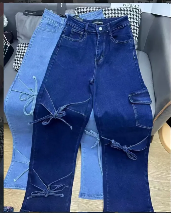 Tie up cargo pant