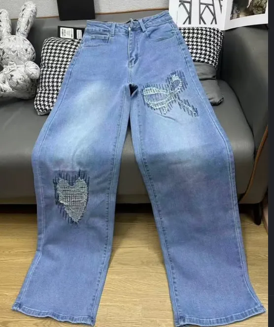 Embellished Flare jean
