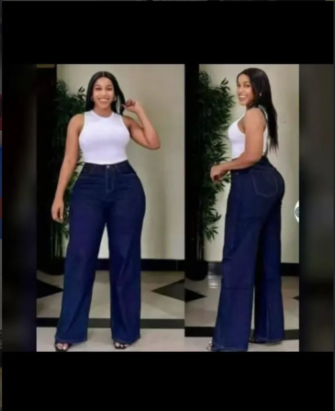 High waist jeans